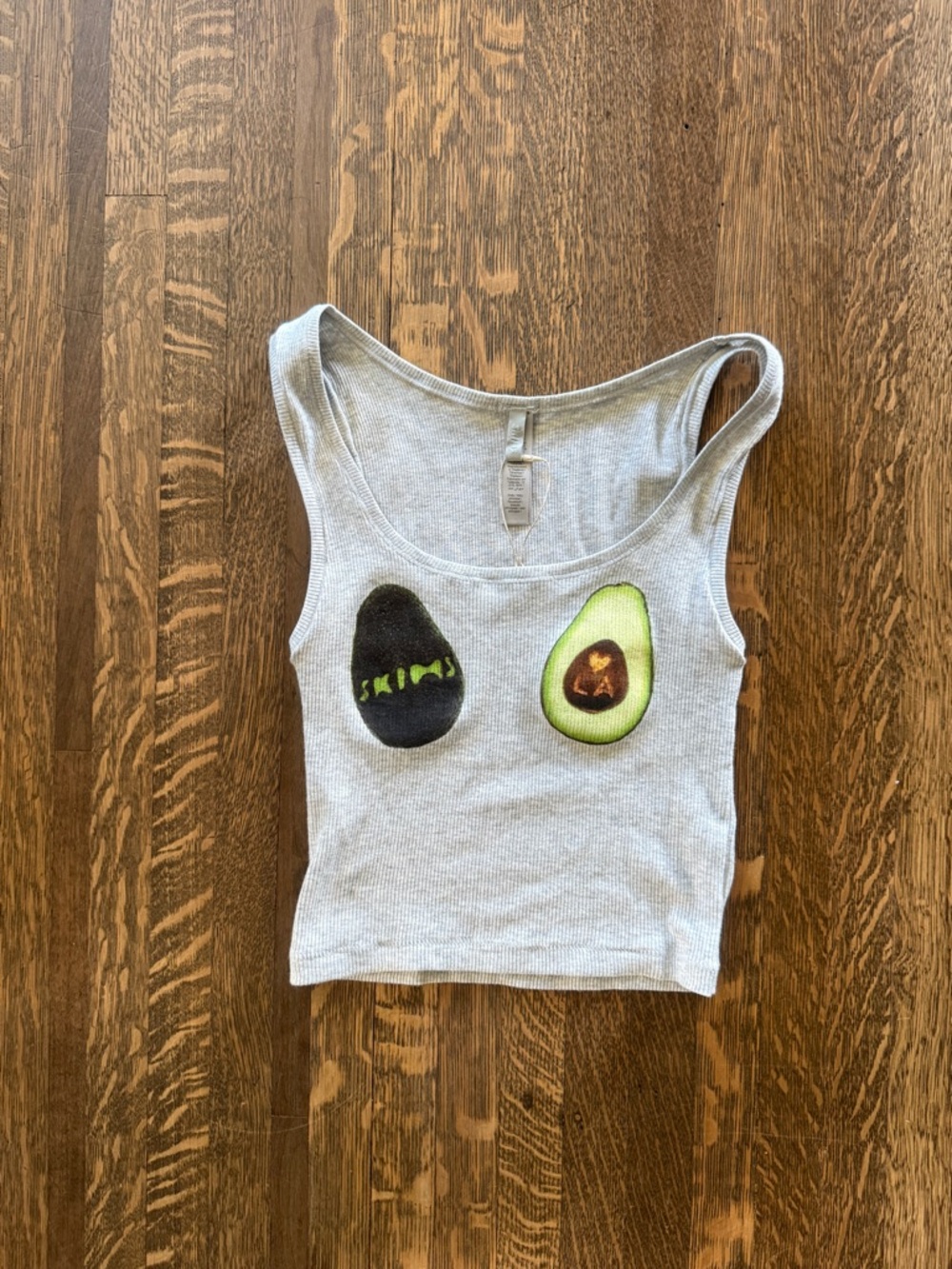 NWT Skims LA Avocado Cotton Rib Tank